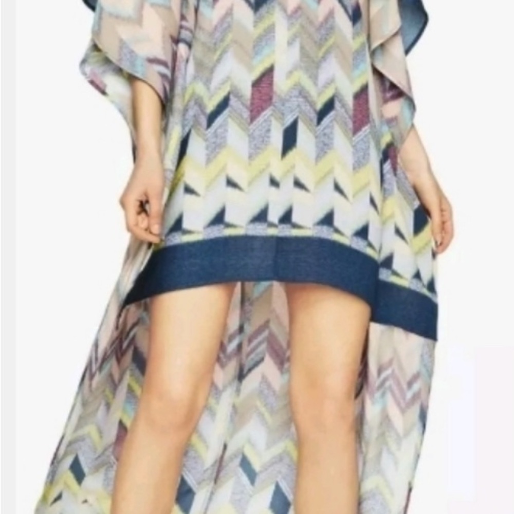 Chevron Patterned Multicolor Women's Top - image 4